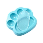 PetDreamHouse Paw 2-in-1: Mini-Futterstation & Leck-Pad In Pfotenform – Lustig & Praktisch Für Hunde