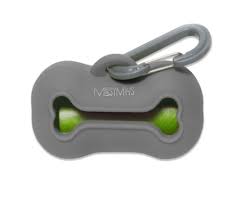 Messy Mutts Grey Poop Bag Dispenser