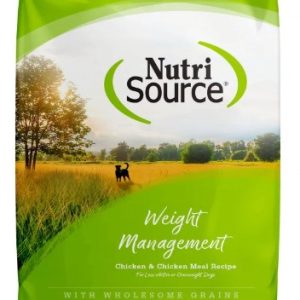 Nutrisource Weight Management Chicken & Rice 26#