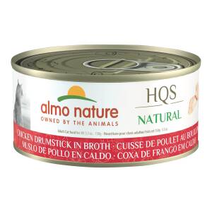 Almo Nature Chicken Drumstick in Broth Cat Food 5.3oz