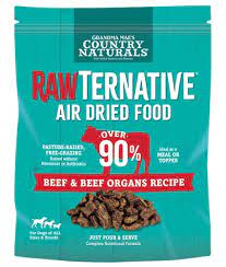 Grandma Mae's RawTernative Beef #3 Air Dried Dog Food