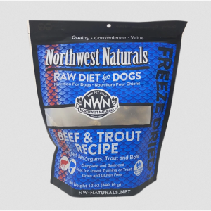 Northwest Naturals 12oz Beef & Trout Freeze Dried