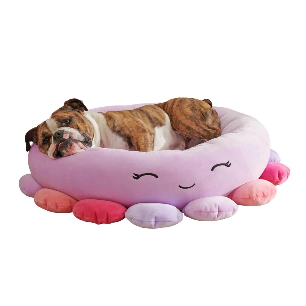 Squishmallows Official 30-Inch Octopus Pet Bed - Retail Store