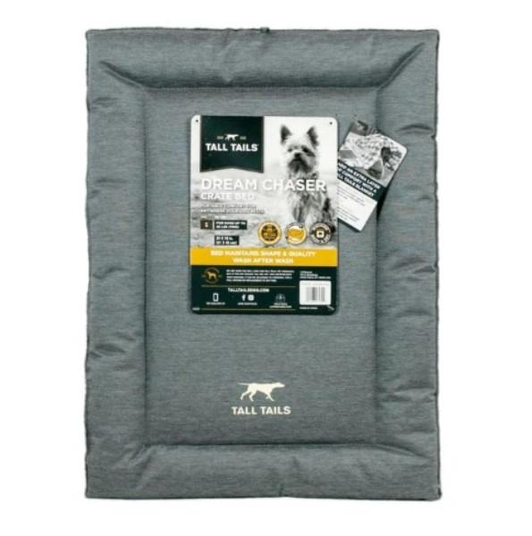 Tall Tails - Dog Crate Mat Bed, Gray - Extra Large - Cosmo's Dog Bakery ... - Dog Crate With Extra Mat For Crate Conversion