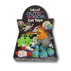 FabCat Assorted Outer Space Cat Toys