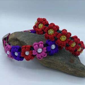 Colorado Cords 4 Paws Flower Collar (24" 27")
