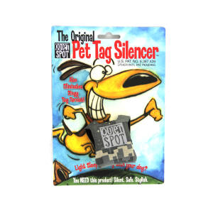 Quiet Spot Pet Tag Silencer Assorted Colours