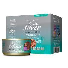 Tiki Cat Silver Tuna & Mackerel 2.4oz