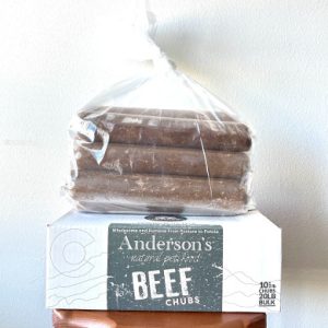 Anderson's Bulk Blended Diet Beef Chubs Box 20#