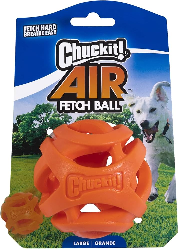 ChuckIt! Air Fetch Ball Orange ChuckIt! Air Fetch Ball Orange