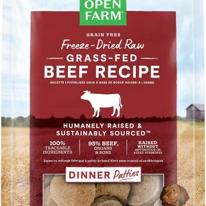 Open Farm Freeze Dried Raw Patties for Dogs 10.5oz