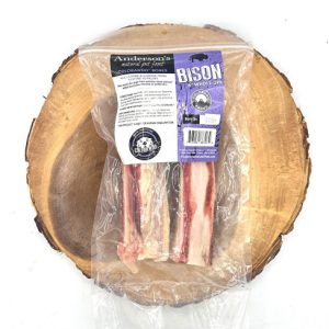 Anderson's Raw 8" Whole Bison Bone 2 Pack