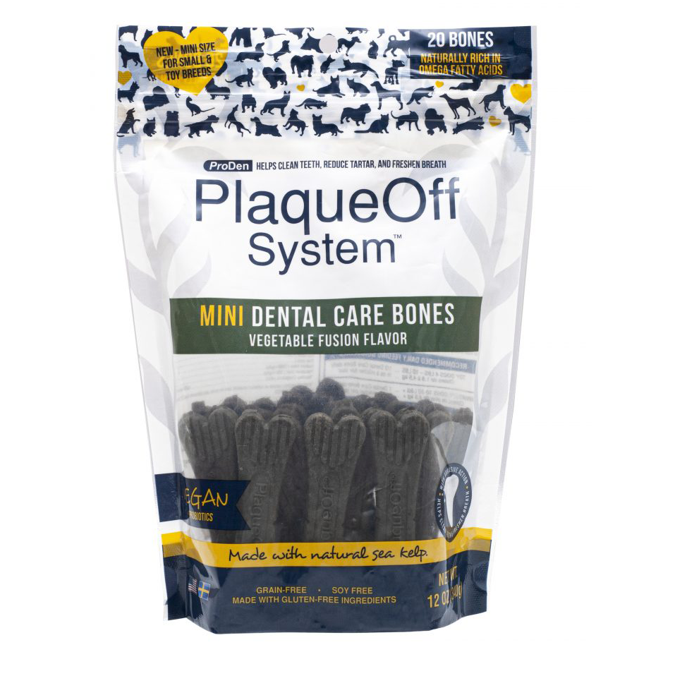 PlaqueOff Mini Veggie Bones 12oz PlaqueOff Mini Veggie Bones 12oz