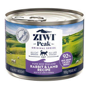 Ziwi Peak Rabbit & Lamb 6.5oz Cat Food Can