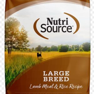 NutriSource Large Breed Lamb & Rice 26#