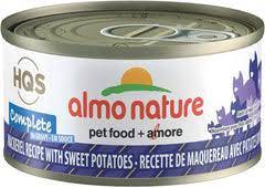 Almo Complete Mackerel Sweet Potato Cat Food 2.5oz