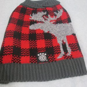 Petrageous Buff Plaid Moose Swtr XL