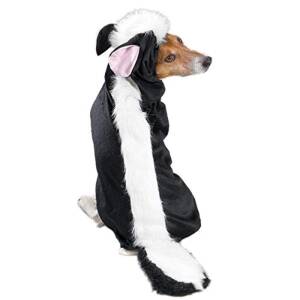 Stinker Skunk Dog Costume Small