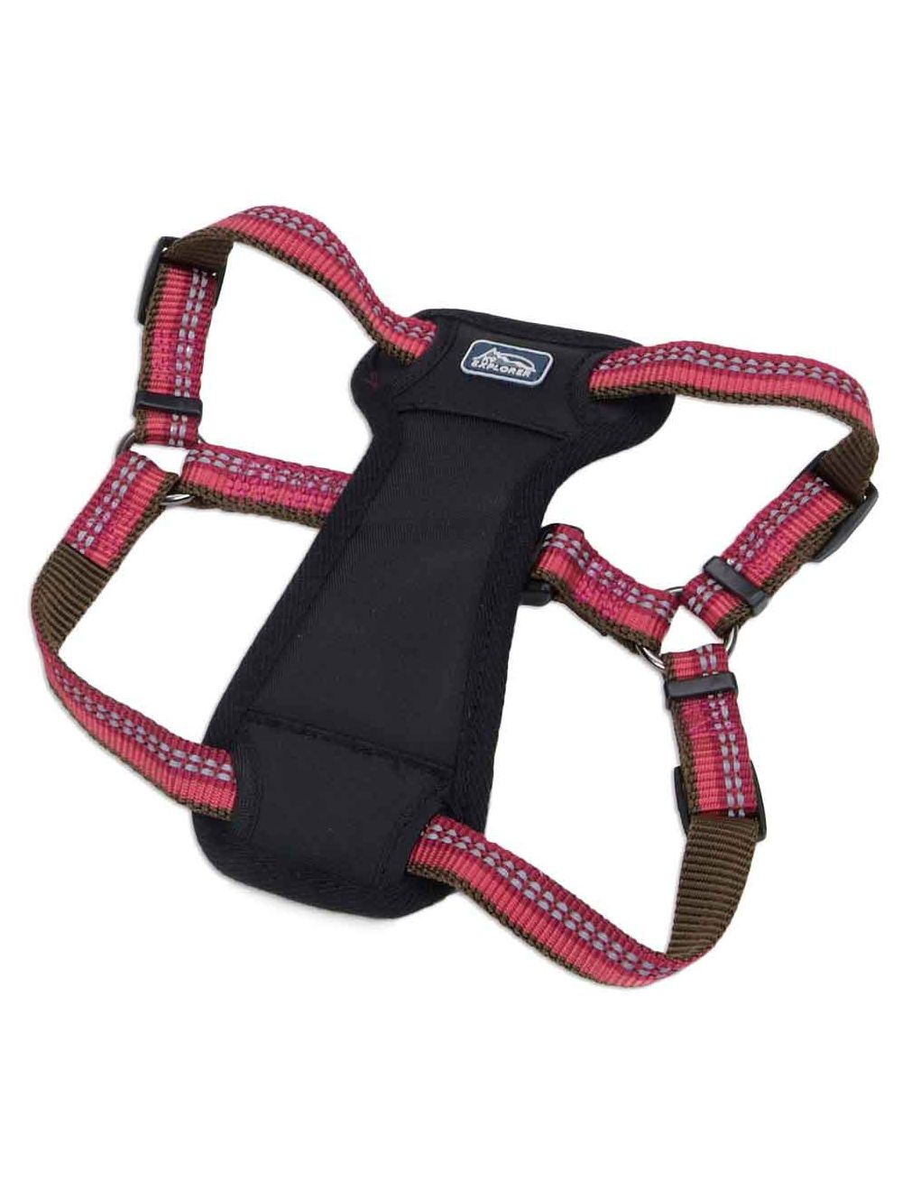 Coastal K9 Explorer Harness Berry Medium (20" 30") Coastal K9 Explorer Harness Berry Medium (20" 30")
