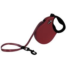 Alcott Expedition Retractable Red Leash Large