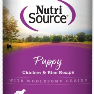 NutriSource Can Puppy Chicken & Rice 13oz