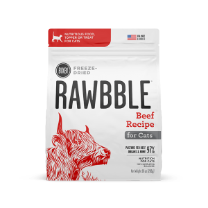 Bixbi Rawbble Beef 10oz Freeze Dried Cat Food