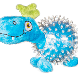 SpunkyPup Dino Spikey Ball Mini Squeakers