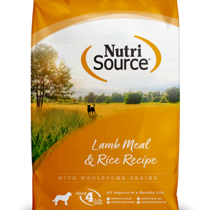NutriSource Lamb & Rice 26#