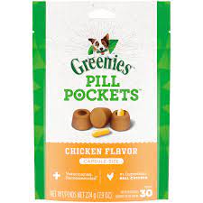 Pill Pockets Chicken Caps 8oz