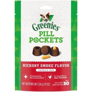 Pill Pockets Hickory Beef Capsule Size 8oz