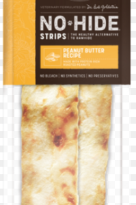Earth Animal No Hide Peanut Butter Strips 4 Pack