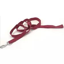 New Earth Soy Dog Leash 6' Burgundy New Earth Soy Dog Leash 6' Burgundy