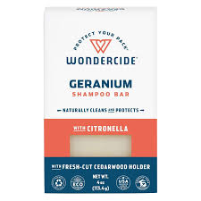 Wondercide Geranium Shampoo Bar 4oz