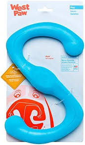 West Paw Large Bumi Blue dog toy