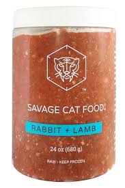 Savage Cat Rabbit / Lamb 12oz
