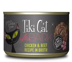 Tiki Cat After Dark Chicken & Beef 5.5oz cat food