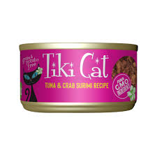 Tiki Cat Grill Tuna & Crab 2.8oz cat food