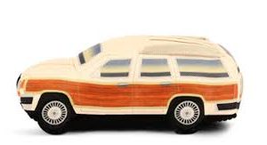 P.L.A.Y 80's Classics Station Wagon Dog Toy