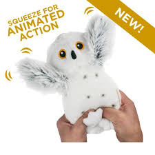 Tall Tails Animated Action Snowy Owl 9.5"