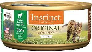 Instinct Original GF Real Lamb Recipe Pate 5.5oz cat food