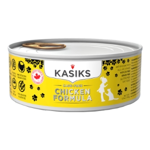 Kasiks Chicken 5oz Cat Food Can