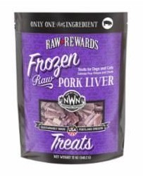 Northwest Naturals Frozen Raw Pork Liver 12oz