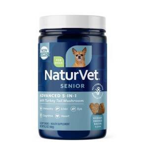 NaturVet Senior Advanced 5 in 1 60ct