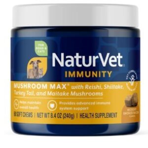 NaturVet Mushroom Max 60ct.
