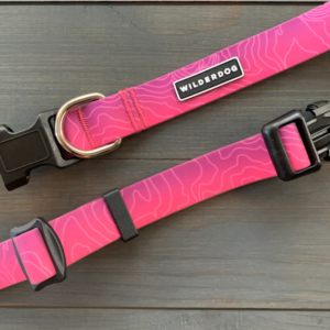 Wilderdog Plum Waterproof Dog Collar Small