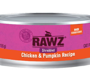 RAWZ Shredded Chicken & Pumpkin 3oz Cat Food