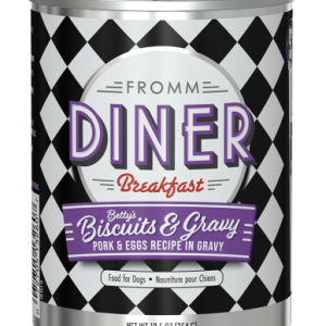 Fromm Diner Biscuits & Gravy, Pork & Eggs in Gravy 12.5oz Dog Food Can