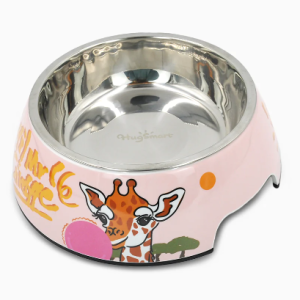 HugSmart Hi My Giraffe Pet Bowl Medium