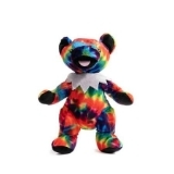 Fab Dog 849088052200 Grateful Dead Tie Dye Dancing Bear Dog Toy