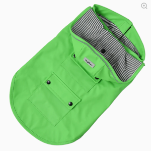 HugSmart Pet Green Raincoat Extra Small